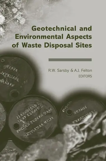 Cover of Geotechnical and Environmental Aspects of Waste Disposal Sites