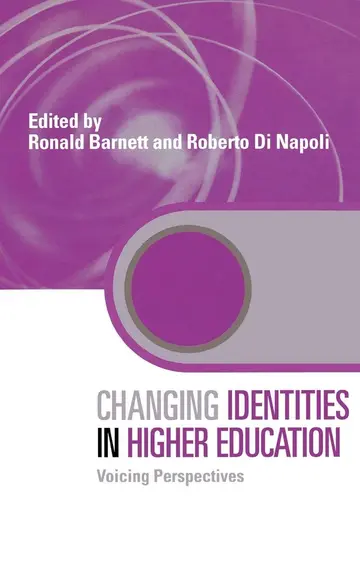 Cover of Changing Identities in Higher Education
