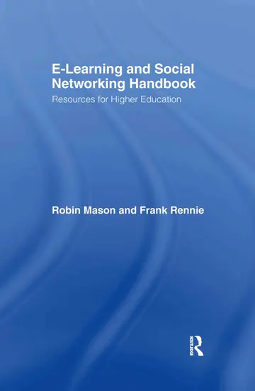 Cover of E-Learning and Social Networking Handbook
