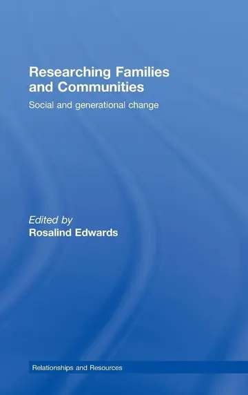 Cover of Researching Families and Communities