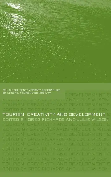 Cover of Tourism, Creativity and Development