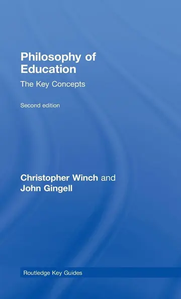 Cover of Philosophy of Education