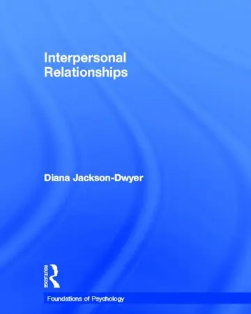 Cover of Interpersonal Relationships
