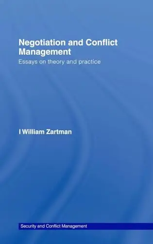 Cover of Negotiation and Conflict Management
