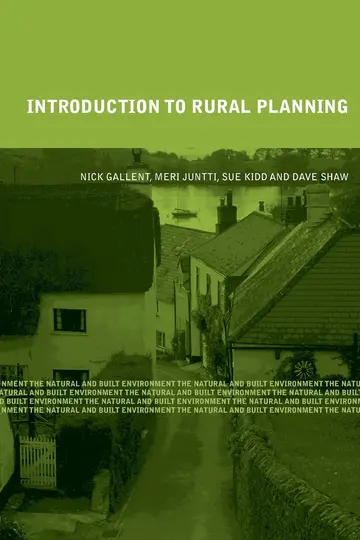 Cover of Introduction to Rural Planning