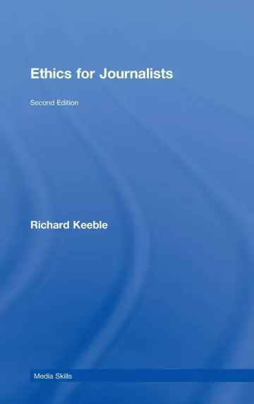 Cover of Ethics for Journalists