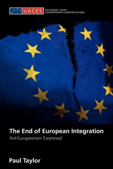 Cover of The End of European Integration