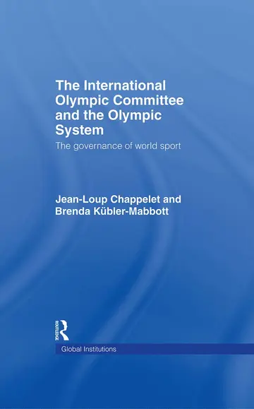 Cover of The International Olympic Committee and the Olympic System