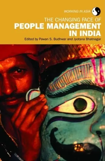 Cover of The Changing Face of People Management in India