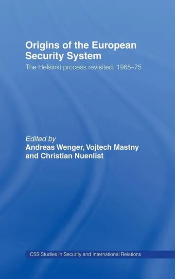 Cover of Origins of the European Security System