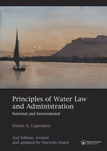 Cover of Principles of Water Law and Administration