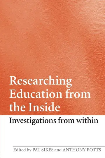 Cover of Researching Education from the Inside