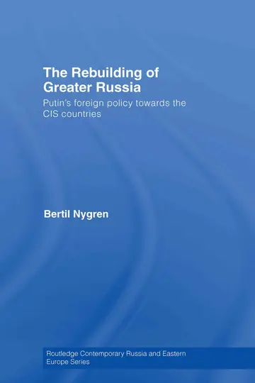 Cover of The Rebuilding of Greater Russia