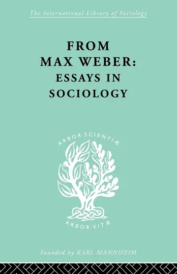 Cover of From Max Weber