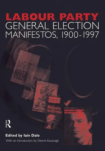 Cover of Labour Party General Election Manifestos 1900-1997 (2)