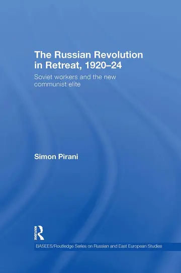 Cover of The Russian Revolution in Retreat, 1920-24
