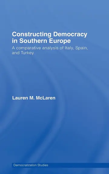 Cover of Constructing Democracy in Southern Europe