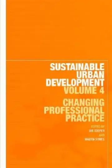 Cover of Sustainable Urban Development