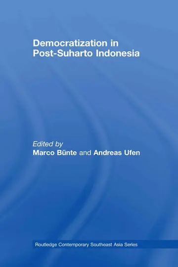 Cover of Democratization in Post-Suharto Indonesia