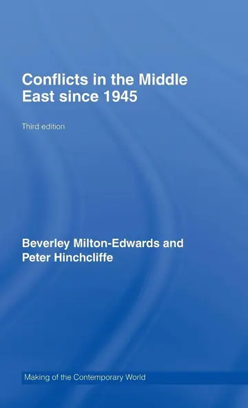 Cover of Conflicts in the Middle East Since 1945