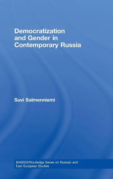 Cover of Democratisation and Gender in Contemporary Russia