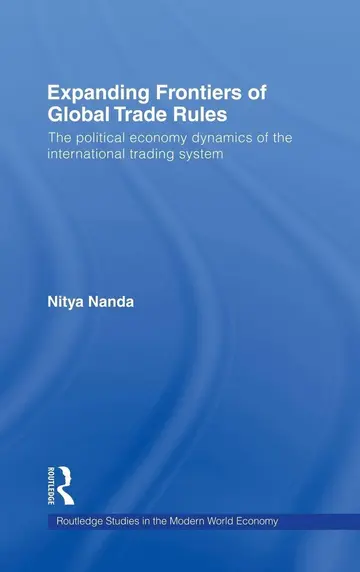 Cover of Expanding Frontiers of Global Trade Rules