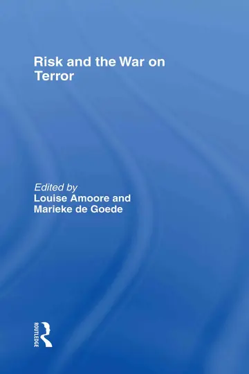 Cover of Risk and the War on Terror