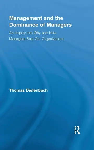 Cover of Management and the Dominance of Managers