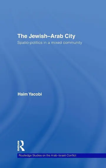 Cover of The Jewish-Arab City
