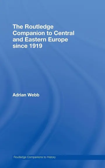 Cover of Routledge Companion to Central and Eastern Europe since 1919