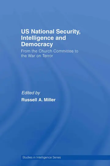 Cover of US National Security, Intelligence and Democracy