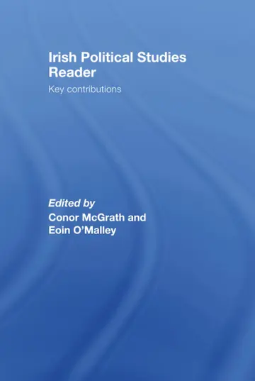Cover of Irish Political Studies Reader