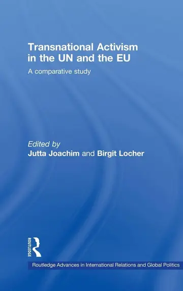 Cover of Transnational Activism in the UN and the EU