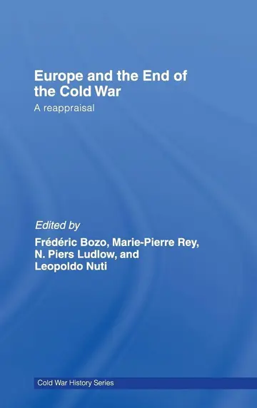 Cover of Europe and the End of the Cold War