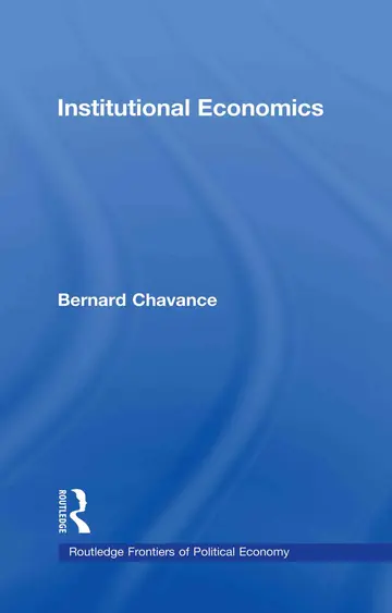 Cover of Institutional Economics
