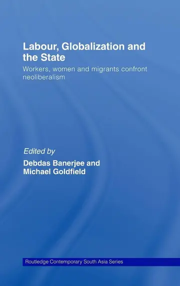 Cover of Labour, Globalization and the State