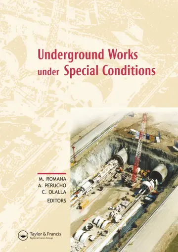 Cover of Underground Works Under Special Conditions