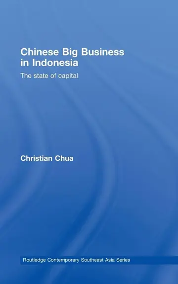 Cover of Chinese Big Business in Indonesia