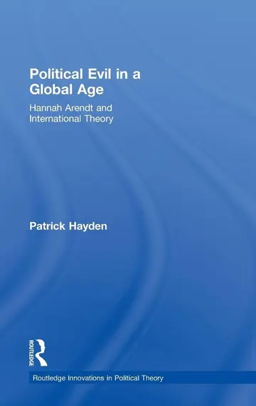 Cover of Political Evil in a Global Age