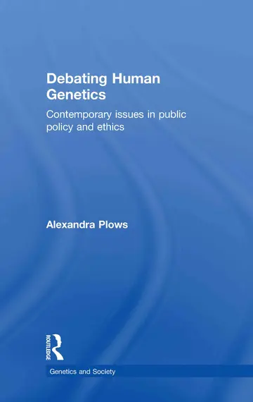 Cover of Debating Human Genetics