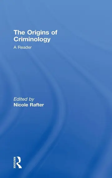 Cover of The Origins of Criminology