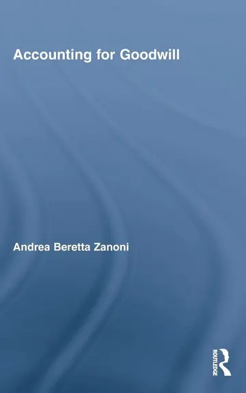 Cover of Accounting for Goodwill