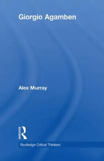 Cover of Giorgio Agamben