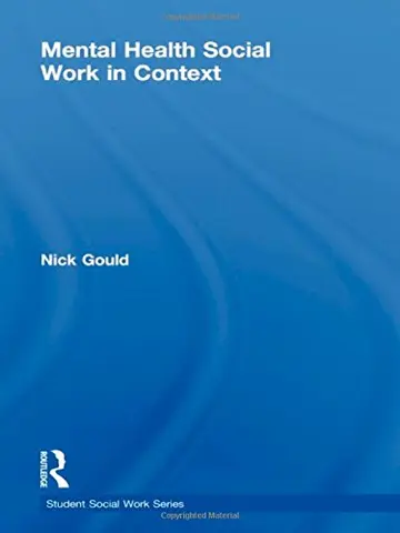 Cover of Mental Health Social Work in Context