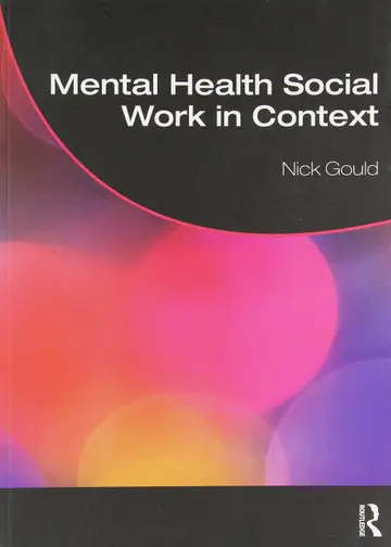Cover of Mental Health Social Work in Context