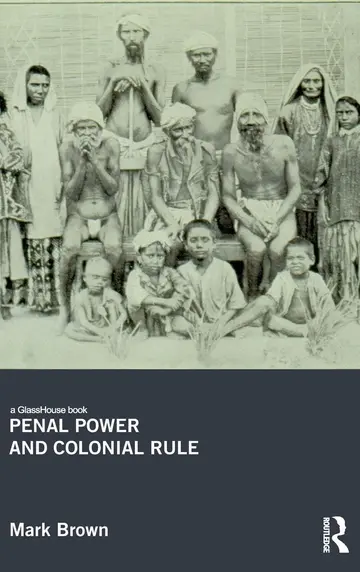 Cover of Penal Power and Colonial Rule
