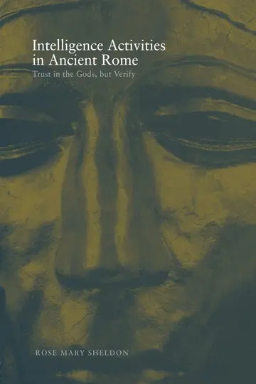 Cover of Intelligence Activities in Ancient Rome