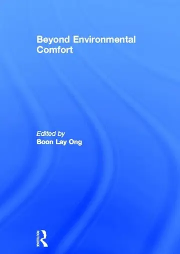 Cover of Beyond Environmental Comfort