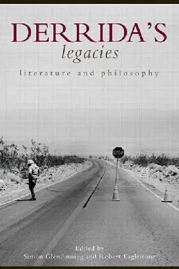 Cover of Derrida's Legacies