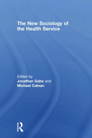 Cover of The New Sociology of the Health Service